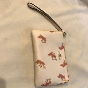 Coach wristlet